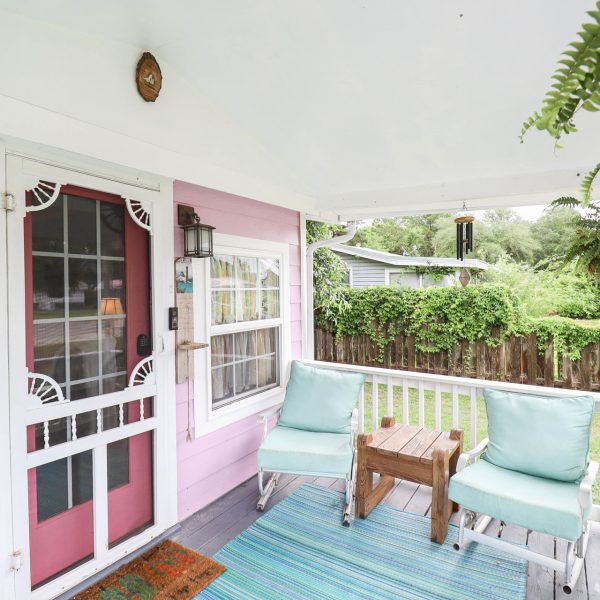 Visit Little Pink - Sunset Harbor, NC - Front Porch