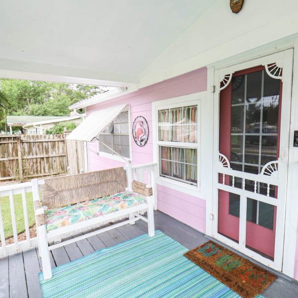 Visit Little Pink - Sunset Harbor, NC - Front Porch
